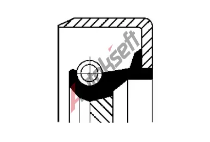 CORTECO Tsnc krouek hdele - hdel pevodovky COR 12011464B, 12011464B