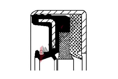 CORTECO Těsnící kroužek COR 12011858B, 12011858B  CORTECO Těsnící kroužek COR 12011858B, 12011858B