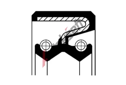 CORTECO Těsnící kroužek COR 12011922B, 12011922B  CORTECO Těsnící kroužek COR 12011922B, 12011922B