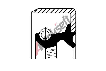 CORTECO Těsnící kroužek hřídele - hřídel převodovky COR 12012768B, 12012768B CORTECO Těsnící kroužek hřídele - hřídel převodovky COR 12012768B, 12012768B