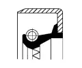 CORTECO Tsnc krouek hdele - hdel pevodovky ‐ COR 12013363B