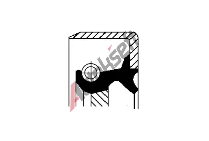 CORTECO Tsnc krouek hdele - hdel pevodovky COR 12013365B, 12013365B