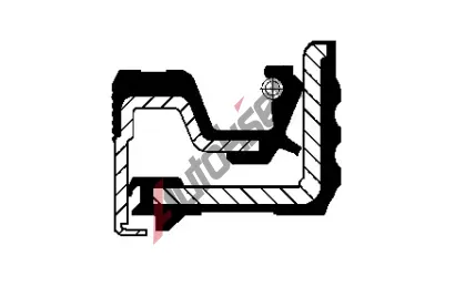 CORTECO Tsnc krouek hdele - nboj kola COR 12015509B, 12015509B