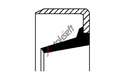 CORTECO Těsnící kroužek COR 12015702B, 12015702B CORTECO Těsnící kroužek COR 12015702B, 12015702B