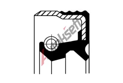 CORTECO Tsnc krouek hdele - nboj kola COR 12015884B, 12015884B
