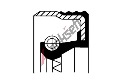 CORTECO Těsnící kroužek COR 12019142B, 12019142B  CORTECO Těsnící kroužek COR 12019142B, 12019142B