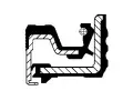 CORTECO Tsnc krouek hdele - nboj kola COR 12040000B, 12040000B