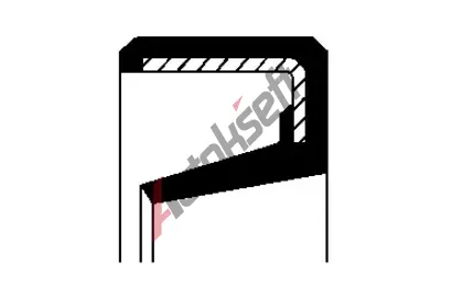 CORTECO Tsnc krouek hdele - nboj kola COR 15510034B, 15510034B