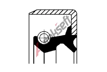 CORTECO Tsnc krouek hdele - hdel pevodovky COR 19015065B, 19015065B