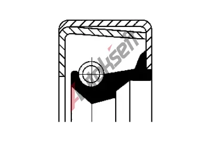 CORTECO Těsnící kroužek COR 19016371B, 19016371B  CORTECO Těsnící kroužek COR 19016371B, 19016371B