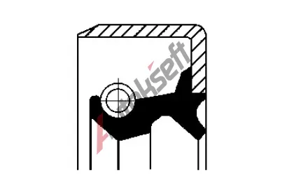 CORTECO Tsnc krouek hdele - nboj kola COR 19016650B, 19016650B