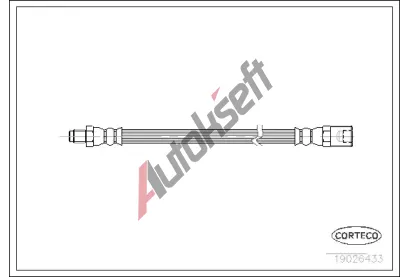 CORTECO Brzdová hadice COR 19026433, 19026433 CORTECO Brzdová hadice COR 19026433, 19026433