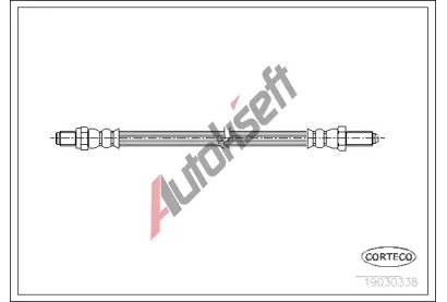 CORTECO Brzdov� hadice COR 19030338, 19030338