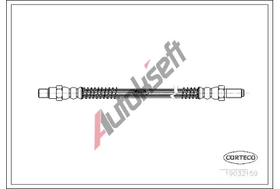 CORTECO Brzdov� hadice COR 19032159, 19032159