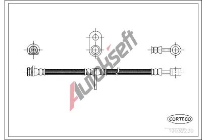 CORTECO Brzdov� hadice COR 19032230, 19032230