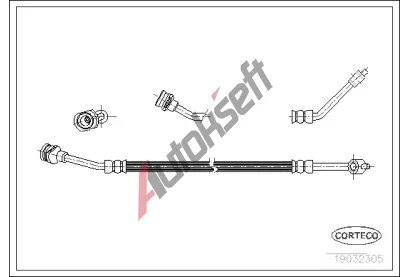 CORTECO Brzdov hadice COR 19032305, 19032305