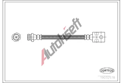 CORTECO Brzdov hadice COR 19032578, 19032578