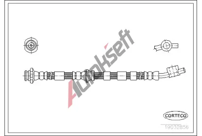 CORTECO Brzdov� hadice COR 19032856, 19032856