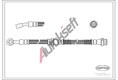 CORTECO Brzdov� hadice COR 19033004, 19033004
