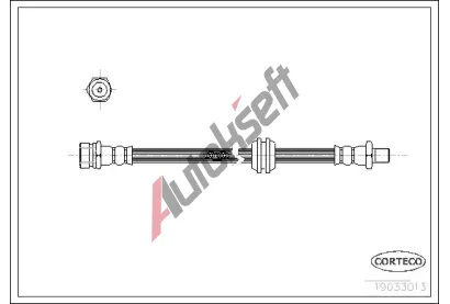 CORTECO Brzdov� hadice COR 19033013, 19033013