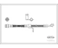 Brzdov� hadice&nbsp;CORTECO&nbsp;&dash;&nbsp;COR 19033519