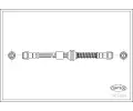 CORTECO Brzdov hadice COR 19034269, 19034269