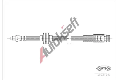 CORTECO Brzdová hadice COR 19034341, 19034341 CORTECO Brzdová hadice COR 19034341, 19034341