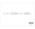 CORTECO Brzdov hadice COR 19036340, 19036340