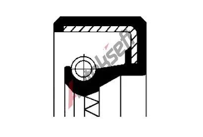 CORTECO Těsnicí kroužek hřídele diferenciálu COR 20018033B, 20018033B CORTECO Těsnicí kroužek hřídele diferenciálu COR 20018033B, 20018033B