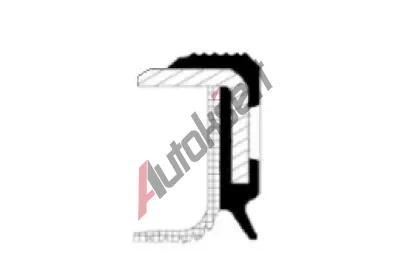 CORTECO Tsnc krouek hdele - klikov hdel COR 20033872B, 20033872B