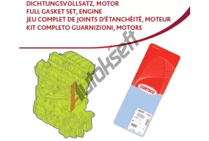 CORTECO Kompletn� sada t�sn�n� motoru COR 430631P, 430631P