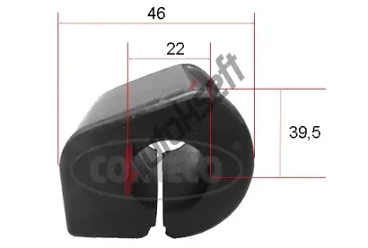 CORTECO Drk pnho stabiliztoru COR 49371815, 49371815