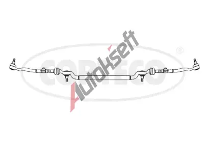 CORTECO Příčné táhlo řízení COR 49396056, 49396056 CORTECO Příčné táhlo řízení COR 49396056, 49396056