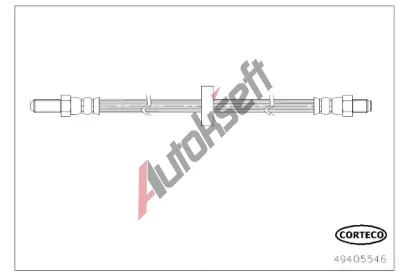 CORTECO Brzdová hadice COR 49405546, 49405546 CORTECO Brzdová hadice COR 49405546, 49405546