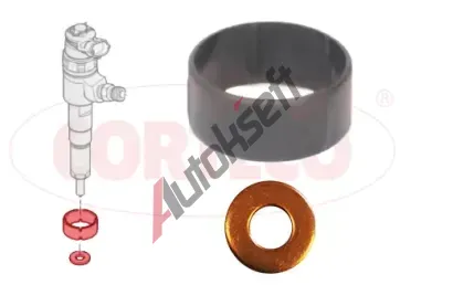 CORTECO Sada tsnicch krouk vstikovacho ventilu COR 49445012, 49445012