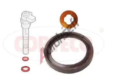 CORTECO Sada tsnicch krouk vstikovacho ventilu COR 49445016, 49445016