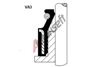 CORTECO T�snic� krou�ek d��ku ventilu COR 49472861, 49472861