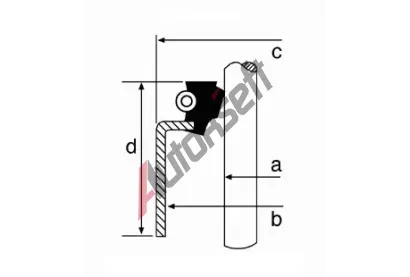 CORTECO T�snic� krou�ek d��ku ventilu COR 49472862, 49472862
