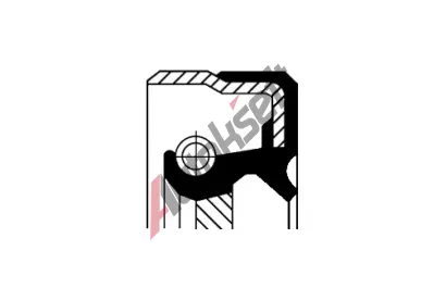 CORTECO Těsnicí kroužek hřídele diferenciálu COR 49491912, 49491912 CORTECO Těsnicí kroužek hřídele diferenciálu COR 49491912, 49491912