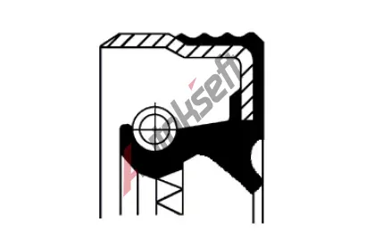 CORTECO Tsnic krouek hdele diferencilu COR 49496335, 49496335