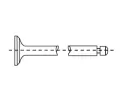 Vfukov ventil CORTECO ‐ COR 551244B