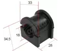 Drk pnho stabiliztoru CORTECO ‐ COR 80000450