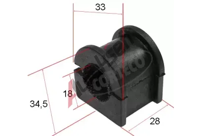 CORTECO Drk - pn stabiliztor COR 80000450, 80000450