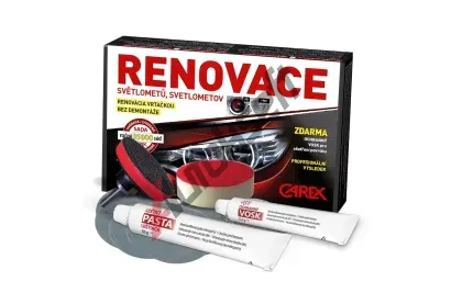 CAREX Sada na RENOVACI plastových světlometů CRX 90708, 90708 CAREX Sada na RENOVACI plastových světlometů CRX 90708, 90708