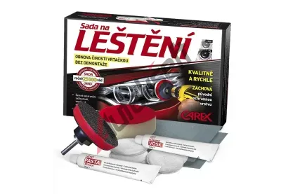 CAREX Sada na LEŠTĚNÍ a ochranu povrchu světlometů CRX 90709, 90709 CAREX Sada na LEŠTĚNÍ a ochranu povrchu světlometů CRX 90709, 90709