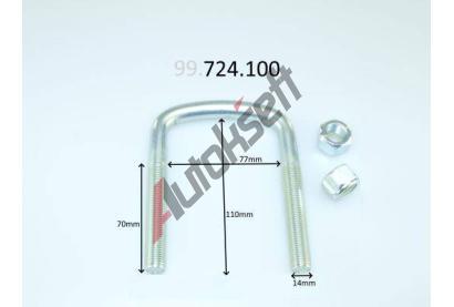 CS Germany Držák pružiny CSG 99.724.110, 99.724.110  CS Germany Držák pružiny CSG 99.724.110, 99.724.110