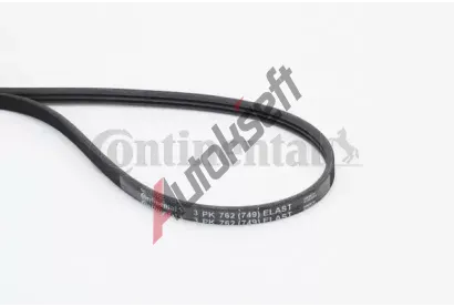 CONTITECH Ozuben klnov emen CTT 3PK762 ELAST, 3PK762 ELAST