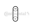 CONTITECH ozuben klnov emen CTT 4PK711 ELAST, 4PK711 ELAST