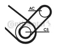 Sada drkovch klnovch emen CONTITECH ‐ CTT 4PK874 ELAST T1