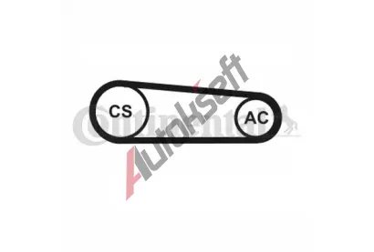 CONTITECH Sada ebrovanch klnovch emen CTT 4PK917 ELAST T1, 4PK917 ELAST T1